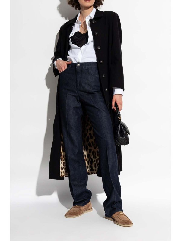 フラットシューズ - ブラウン shop online: DOLCE & GABBANA