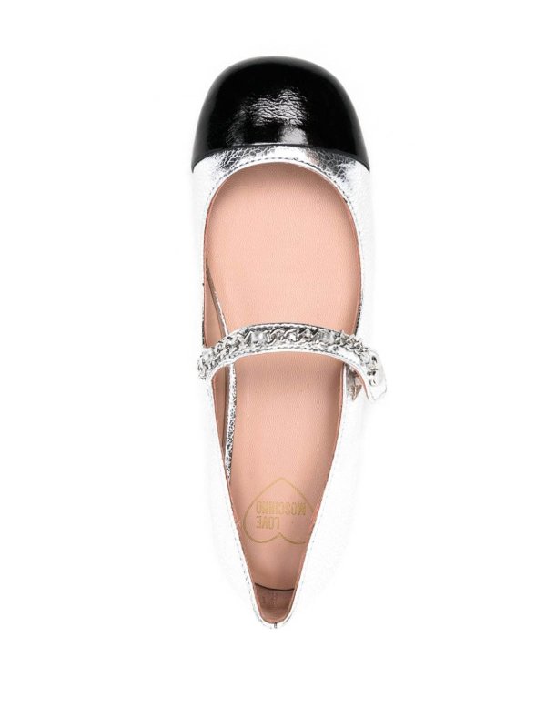 LOVE MOSCHINO: フラットシューズ online - フラットシューズ - 黒