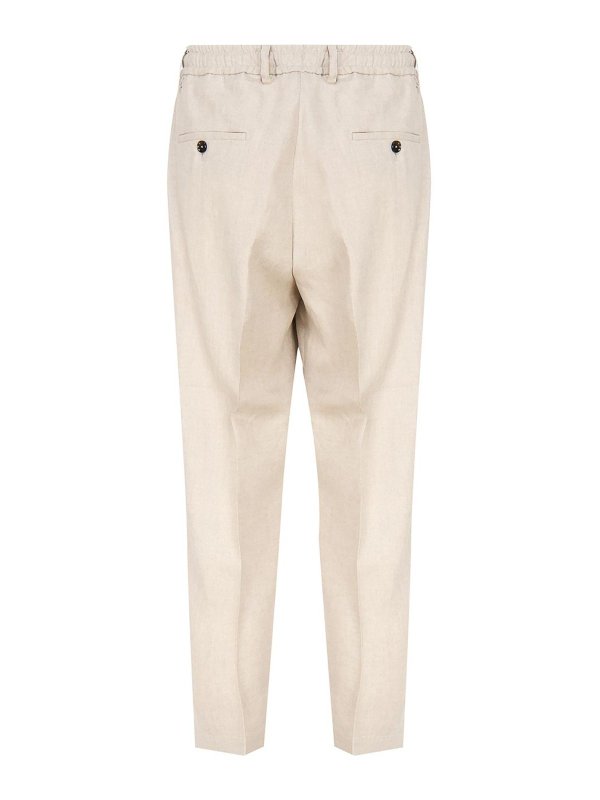 BEABLE: Trousers Shorts online - Tailored Linen Trousers