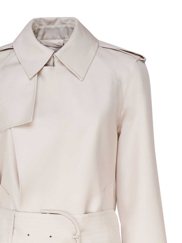 The Best Shops BURBERRY: trench coats - Trenchcoat In Cotton
