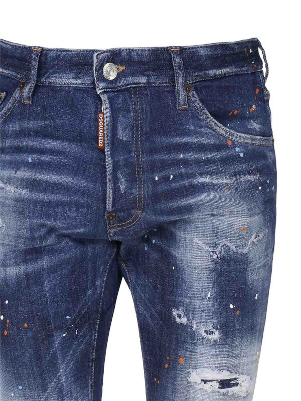 The Best Shops DSQUARED2: Bootcut - Bootcut Jeans - Blau