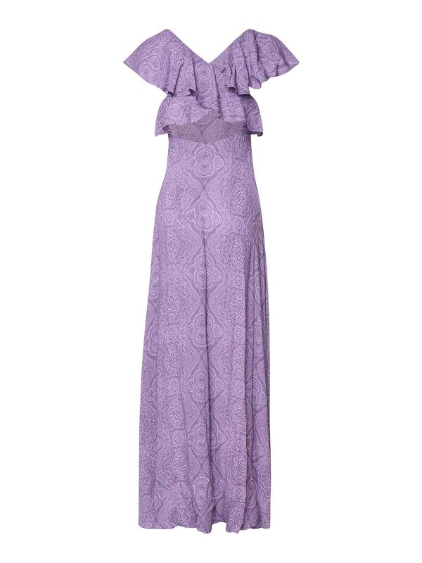 ETRO: abiti lunghi online - Abito midi volant