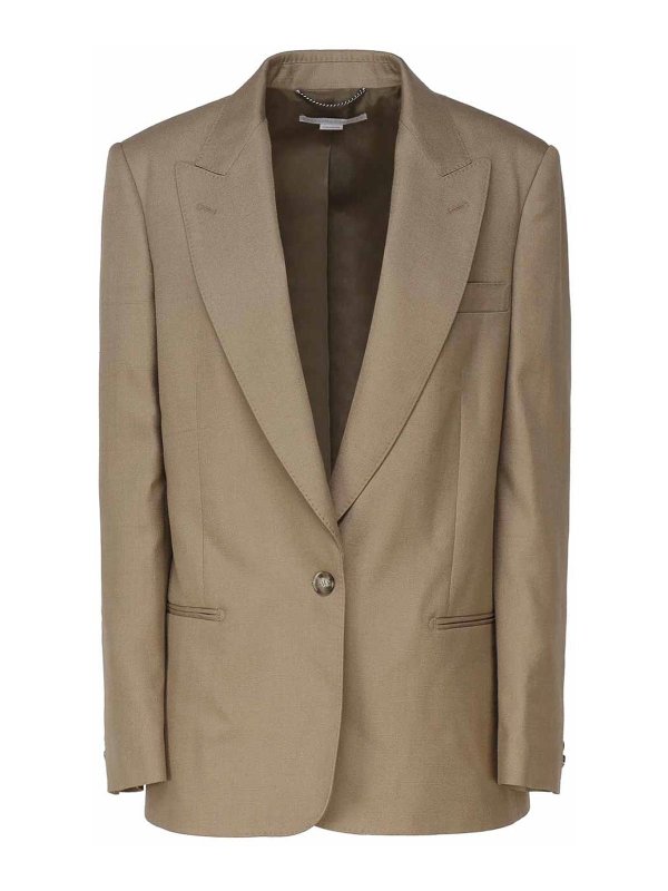 STELLA McCARTNEY: blazers - Single-Breasted Blazer
