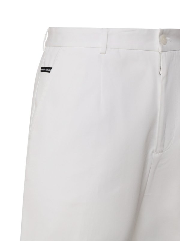 The Best Shops DOLCE & GABBANA: Trousers Shorts - Shorts In Cotton