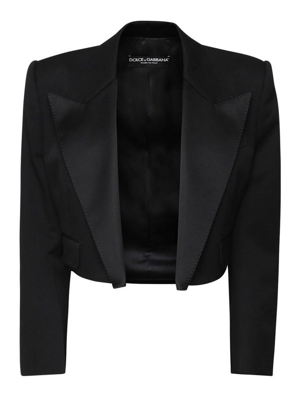 DOLCE & GABBANA: Chaquetas casual - Chaqueta Casual - Negro