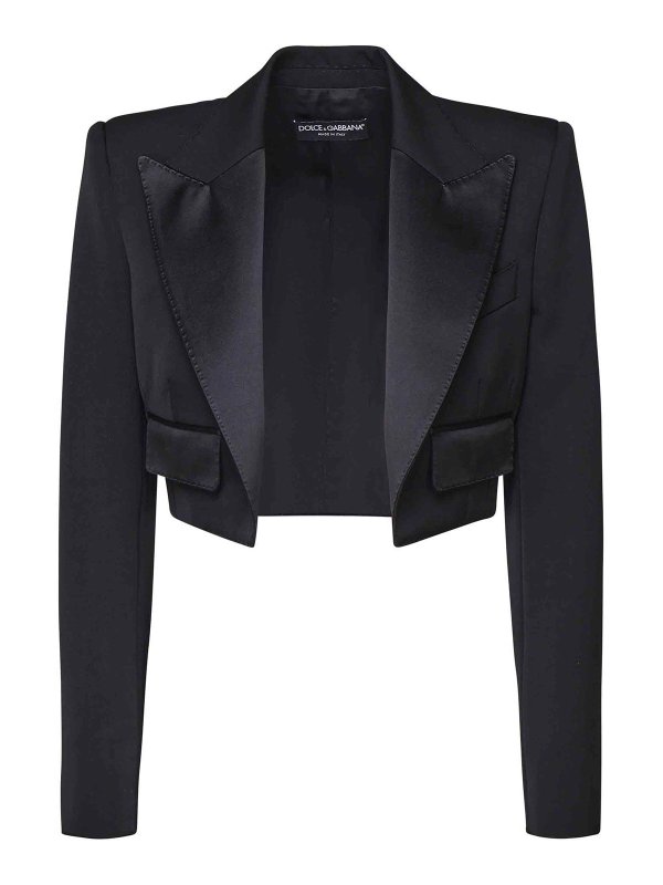DOLCE & GABBANA: Blazer - Blazer - Schwarz