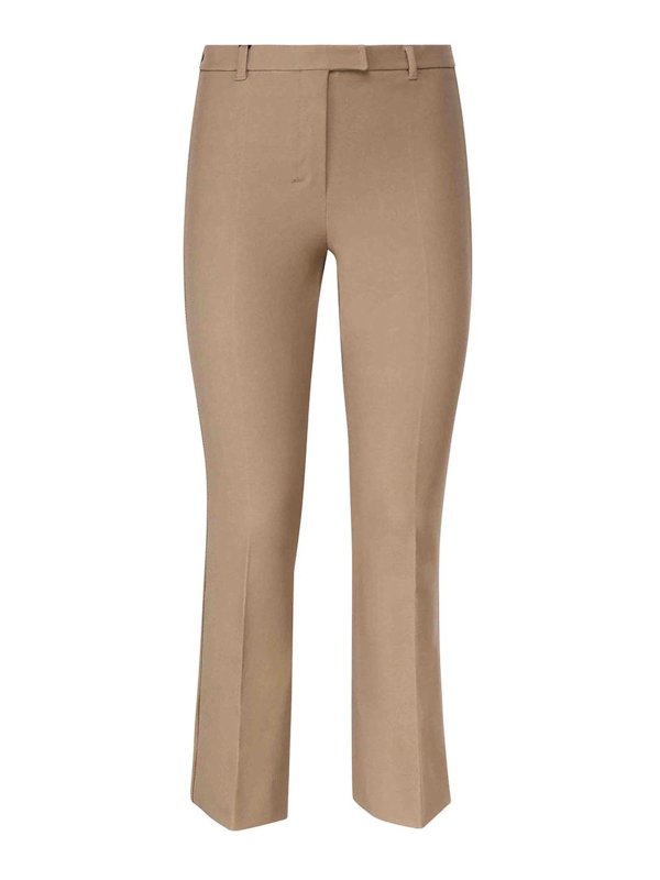 S MAX MARA: Hosen Shorts - Shorts - Braun