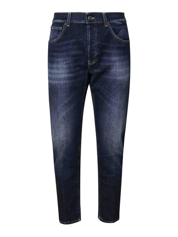 DONDUP: ブーツカットジーンズ - ブーツカットジーンズ - ブルー