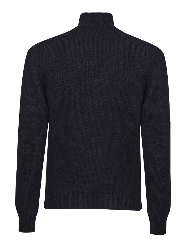 FEDELI: maglia collo rotondo online - Dolcevita In Misto Lana Vergine E Cashmere