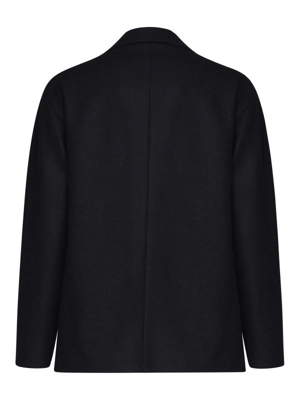 HEVO: casual jackets online - Ortolini Virgin Wool And Cotton Blend Jacket