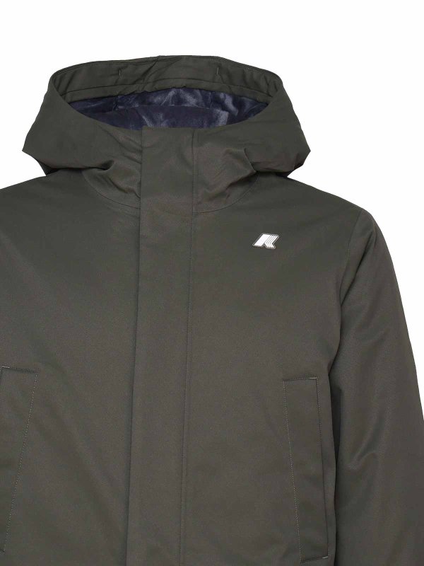 The Best Shops K-WAY: Trenchcoats - Trenchcoat - Grün