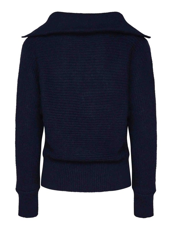 Pinko: crew necks online - Snowshoe Wool Sweater