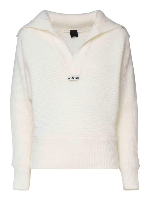 Pinko: クルーネック - クルーネック - 白