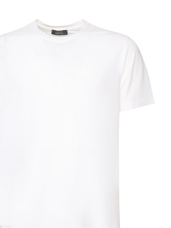 The Best Shops ZANONE: Pull col rond - Pull Col Rond - Blanc