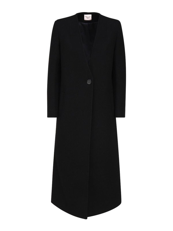 MARIUCCIA: cappotti corti - Cappotto lungo monopetto