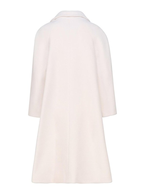 MARIUCCIA: short coats online - Single-Breasted Wool Coat