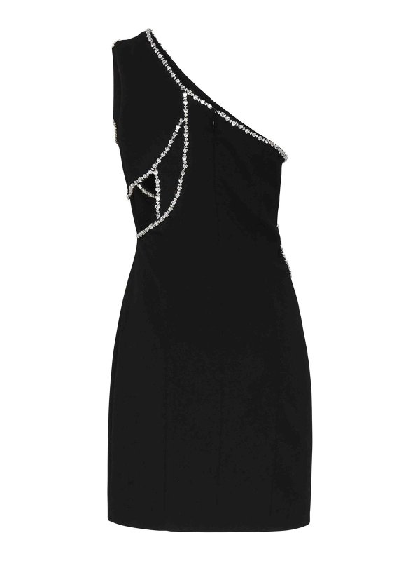 PHILIPP PLEIN: Knielange Kleider online - Knielanges Kleid - Schwarz