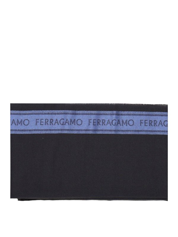SALVATORE FERRAGAMO: Schals - Schal - Blau