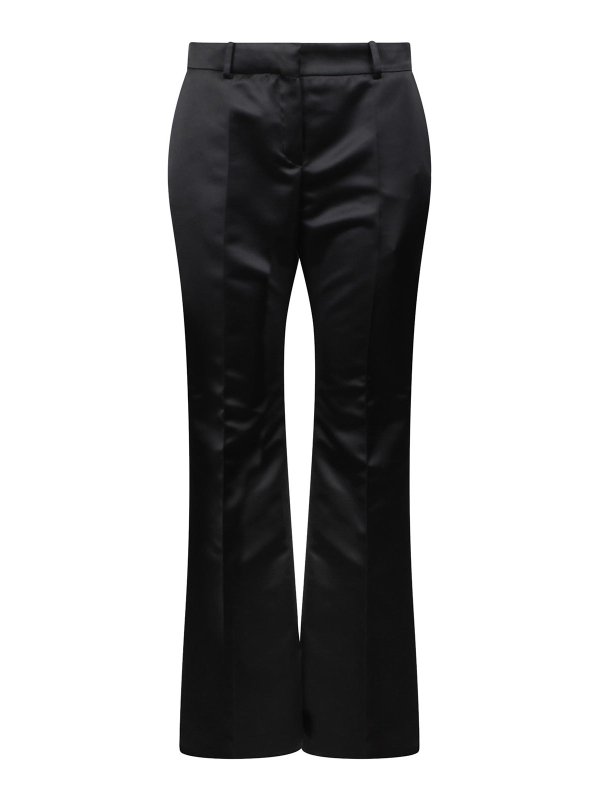 NINA RICCI: Pantalones casual - Pantalón Casual - Negro