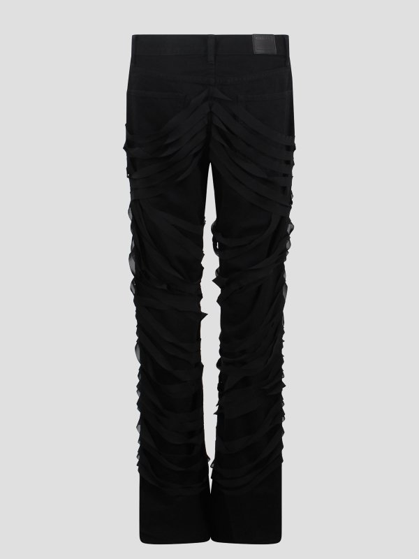 HELMUT LANG: bootcut jeans online - Jeans With Ribbon