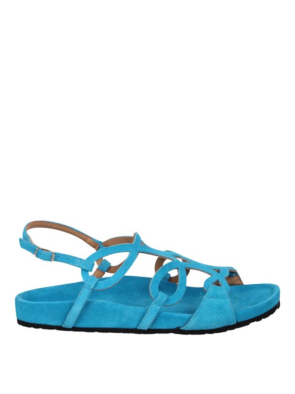 Anna F.: Sandalias - Bailarinas - Azul