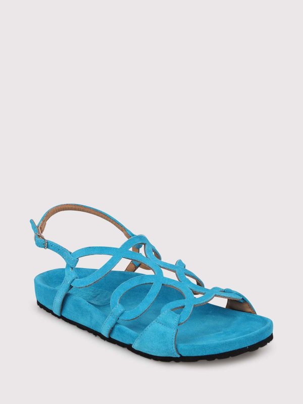 Anna F.: Sandalias online - Bailarinas - Azul