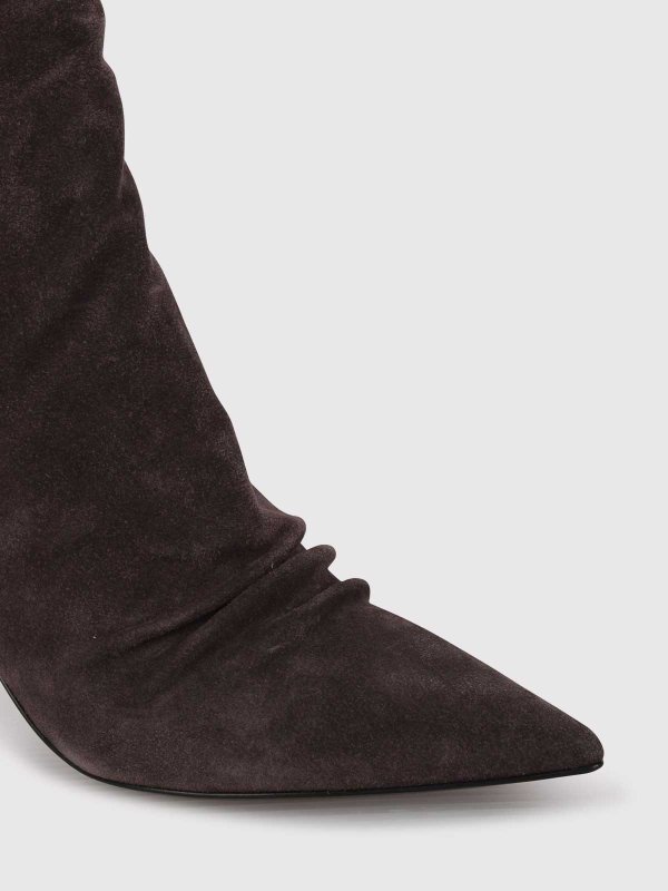 The Best Shops FABRIZIO DEL CARLO: ブーティー - アンクルブーツ - グレー