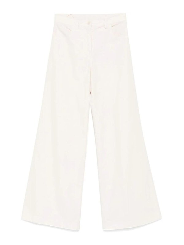 ASPESI: Pantalones casual - Pantalón Casual - Crema