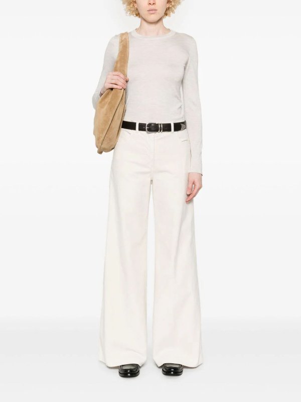 The Best Shops ASPESI: Pantalones casual - Pantalón Casual - Crema