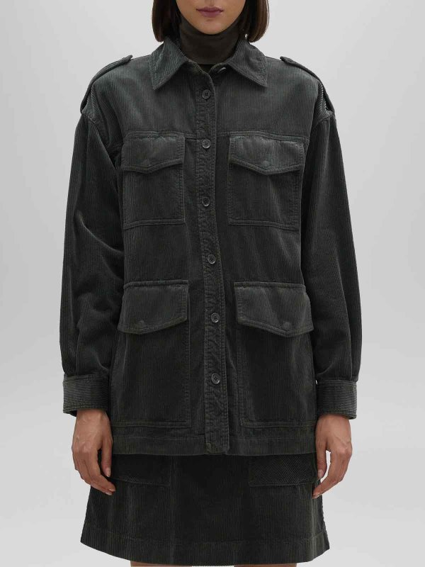 The Best Shops ASPESI: シャツ - シャツ - ダークグリーン