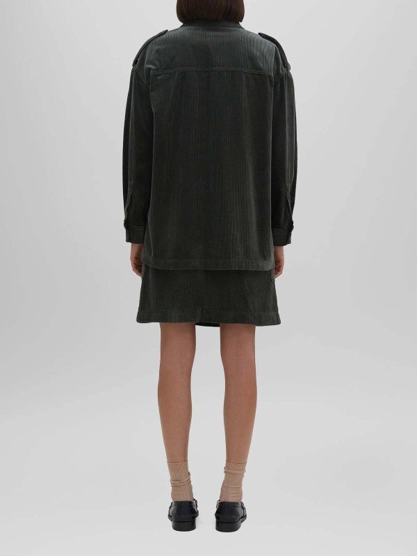 シャツ - ダークグリーン shop online: ASPESI