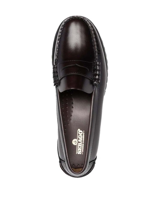 SEBAGO: Loafers & Slippers online - Mocassino Dan Lug Burgundy