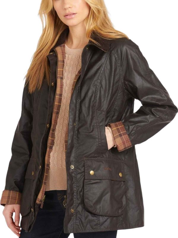 Giacca in cera Beadnell shop online: BARBOUR