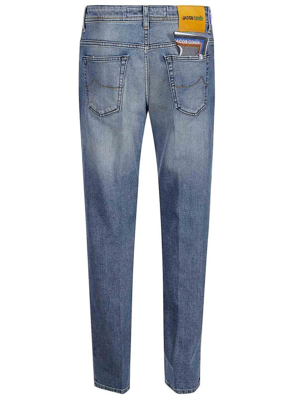 JACOB COHEN: Bootcut online - Bootcut Jeans - Blau