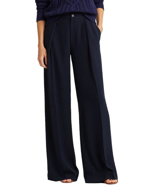 LAUREN RALPH LAUREN: casual trousers online - Kirahn Full Length Pleated