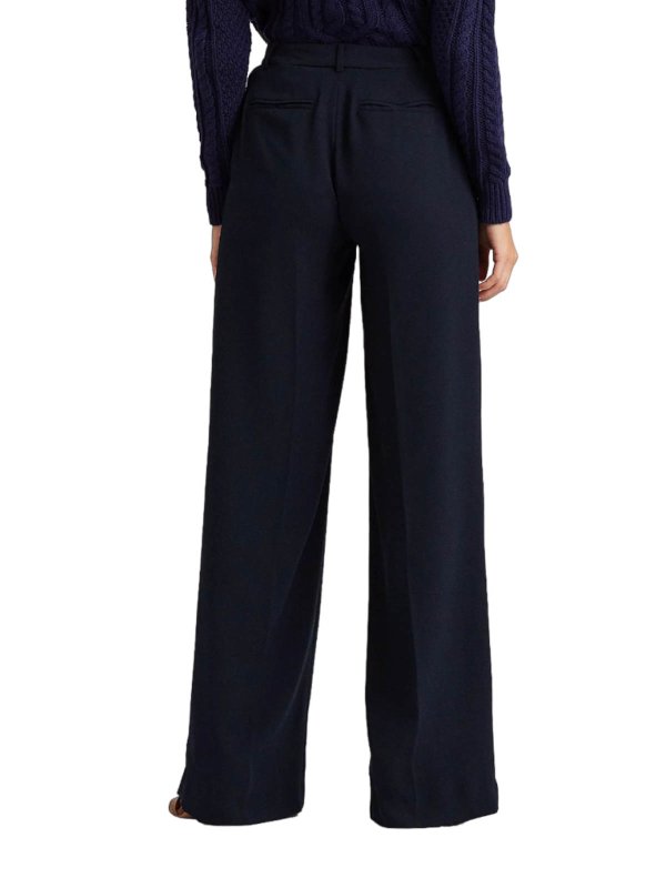 The Best Shops LAUREN RALPH LAUREN: casual trousers - Kirahn Full Length Pleated