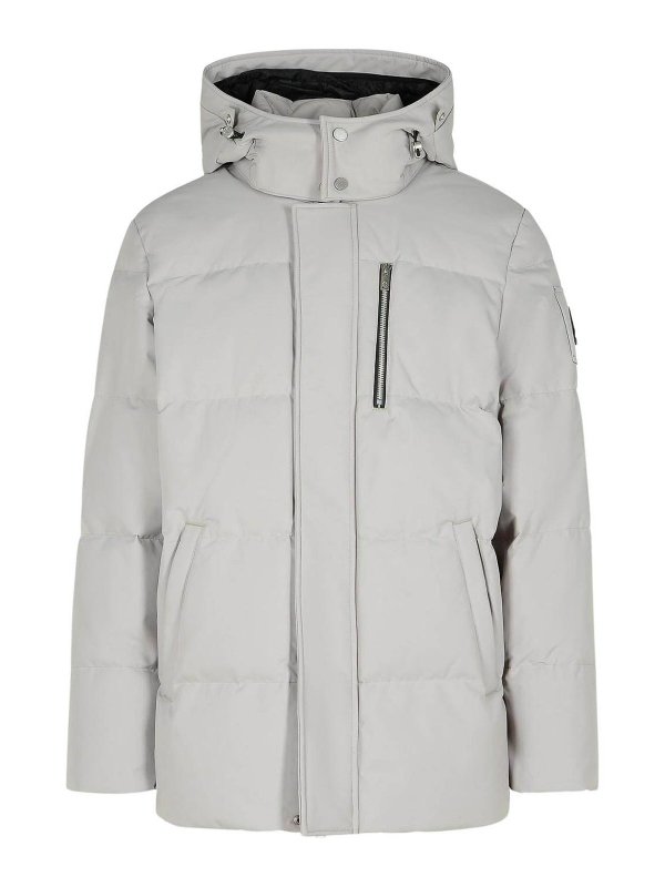 MOOSE KNUCKLES: Vestes casuals - Veste Casual - Gris Clair