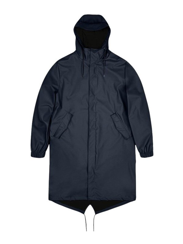 RAINS: パーカー - パーカー - ダークブルー