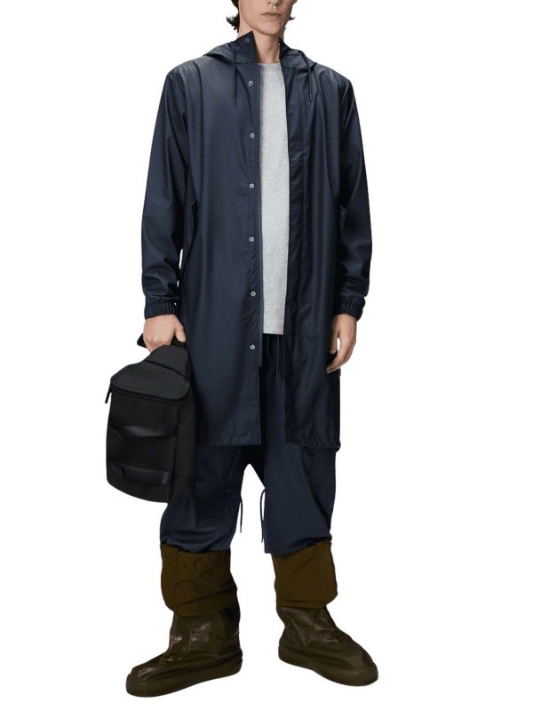 パーカー - ダークブルー shop online: RAINS