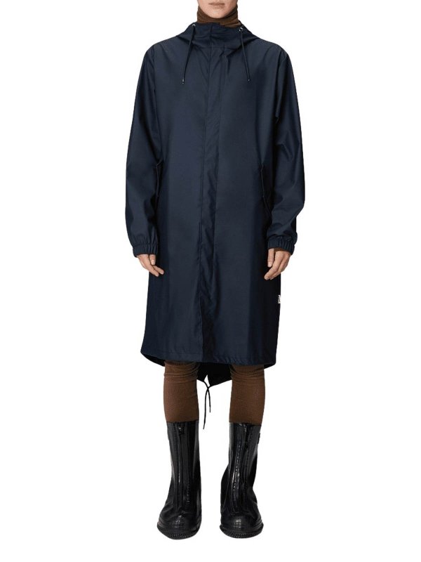 RAINS buy online パーカー - ダークブルー