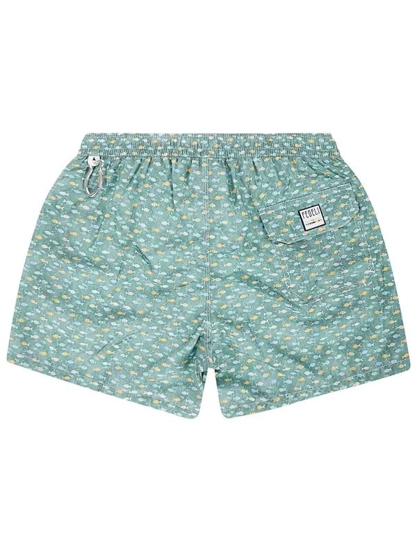FEDELI: Shorts de bain online - Short De Bain - Vert