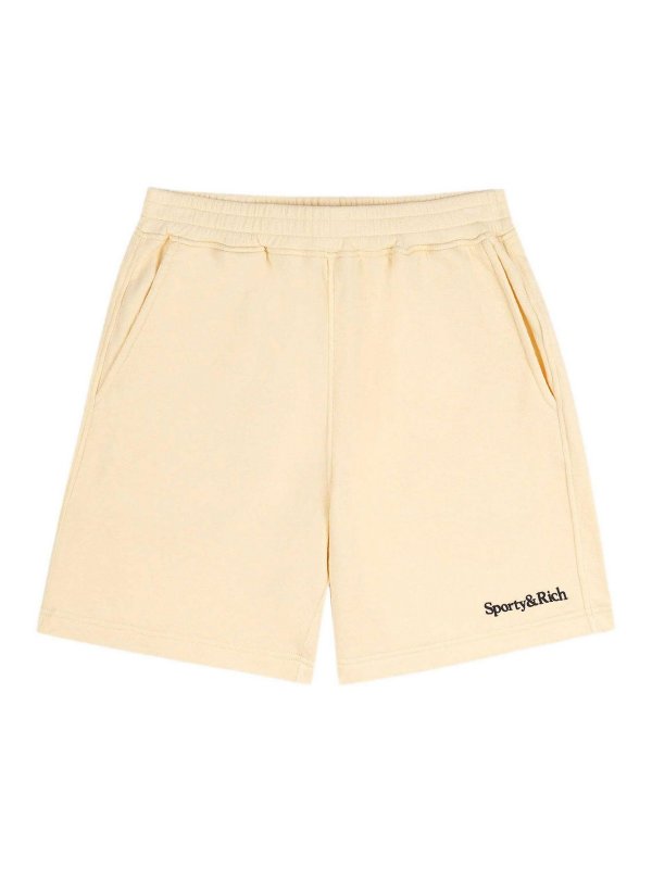 SPORTY & RICH: Shorts - Shorts - Beis