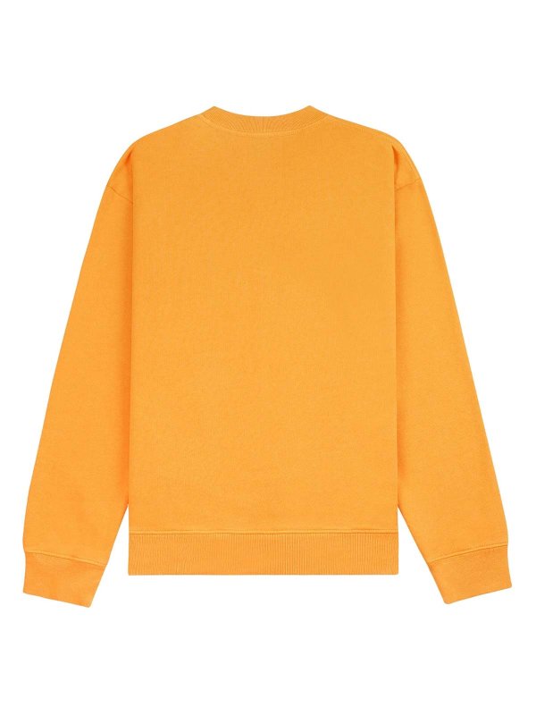 SPORTY & RICH: Strickpullover mit Rundhalsausschnitt online - Rundhalspullover - Gold