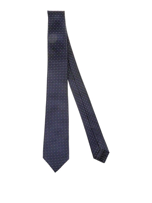 KITON: Cravates & noeuds papillon - Cravate - Bleu