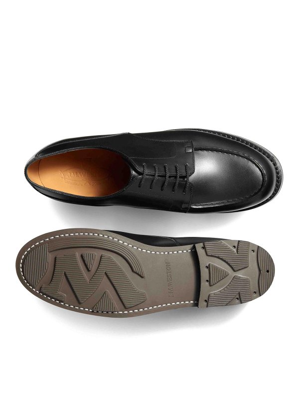J.M. WESTON: classic shoes online - Golf Derby Black