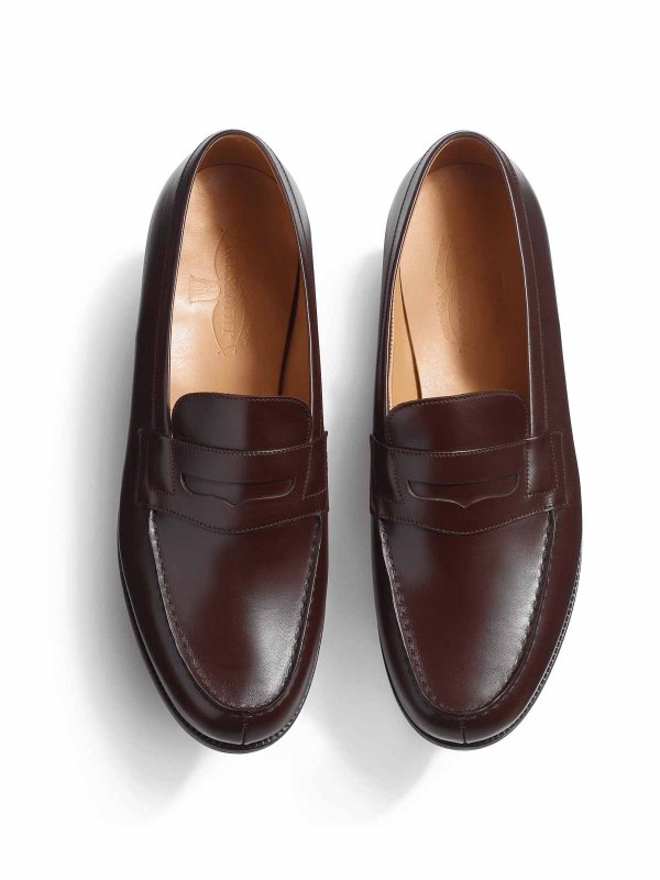 The Best Shops J.M. WESTON: ロファー＆スリッパ - ローファー - ブラウン