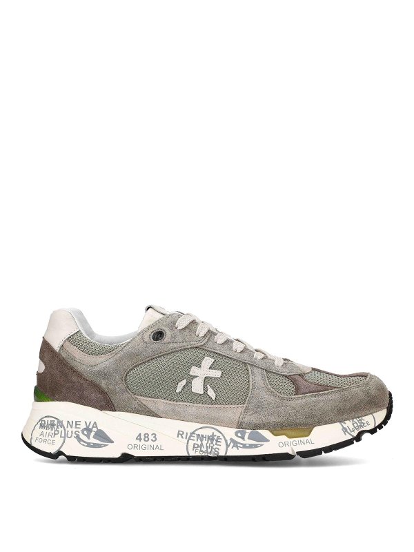 PREMIATA: Chaussures de sport - Baskets - Taupe