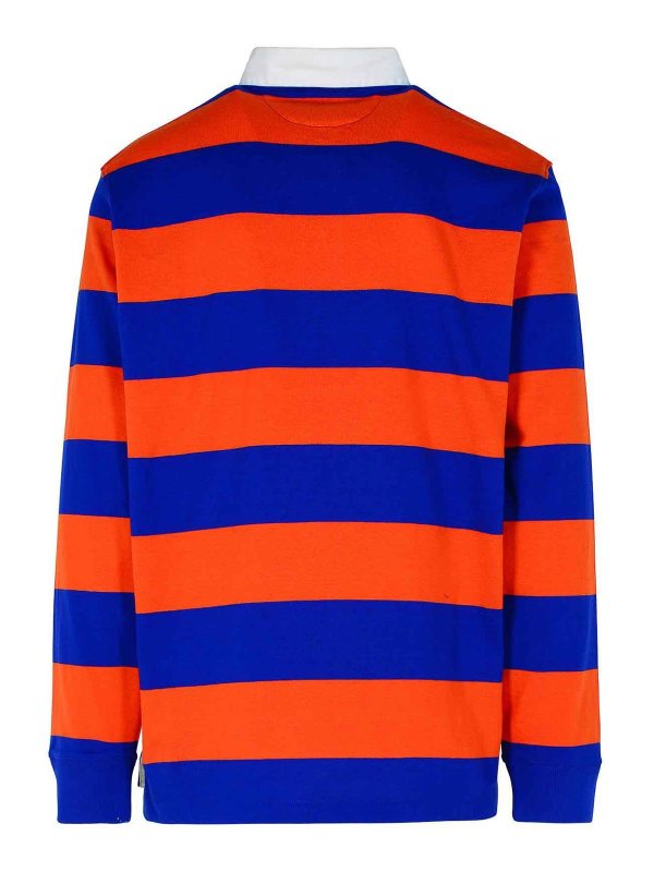 POLO RALPH LAUREN: polo shirts online - Rugby Orange Cotton Polo Shirt