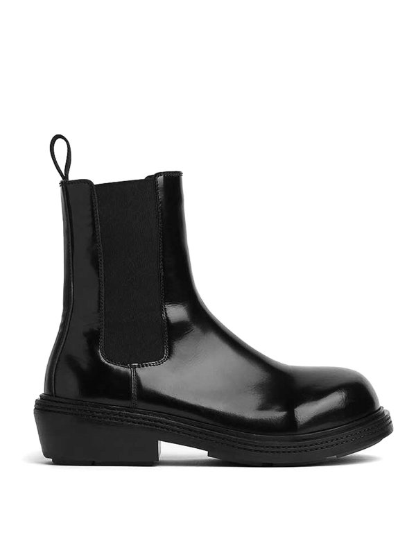 BOTTEGA VENETA: ankle boots - Leather Ankle Boots
