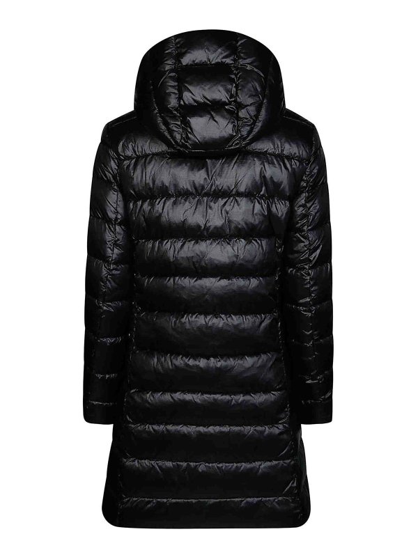 BLAUER: padded jackets online - Adelaide Long Down Jacket with Hood